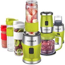 SM3393 smoothie maker + chopper + grinder 500 W green 2 x 570 ml + 400 ml green