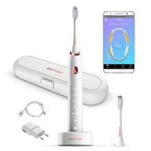 ZK5000 Smart sonic toothbrush with USB charging travel case PERFECT SMILE, white